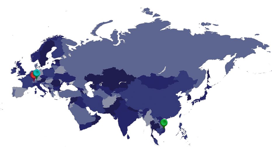 ue asia map tags